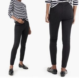 J. Crew Pixie Black Skinny Hybrid Leggings Pants 4R